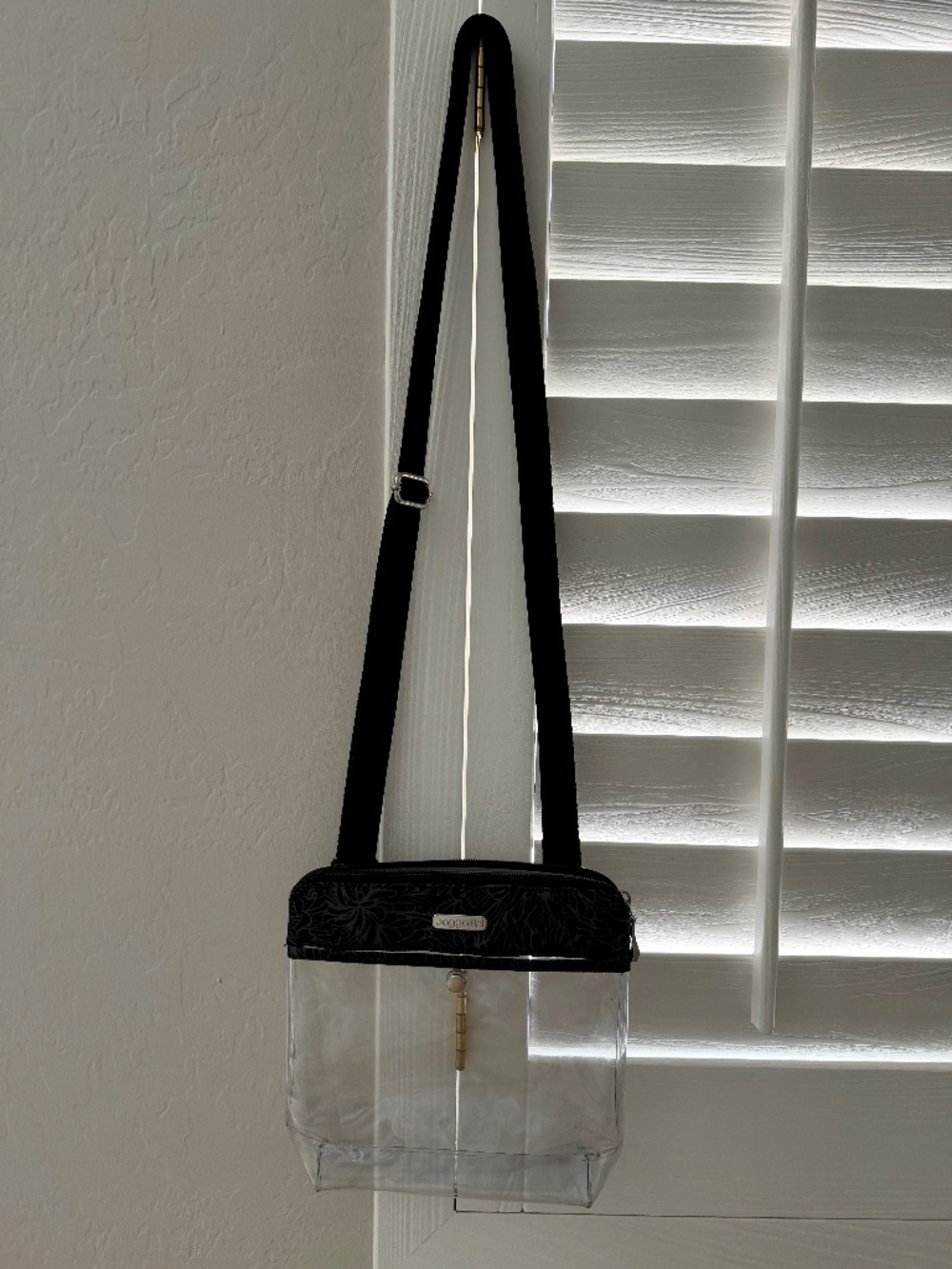 Baggallini Clear Crossbody Bag
